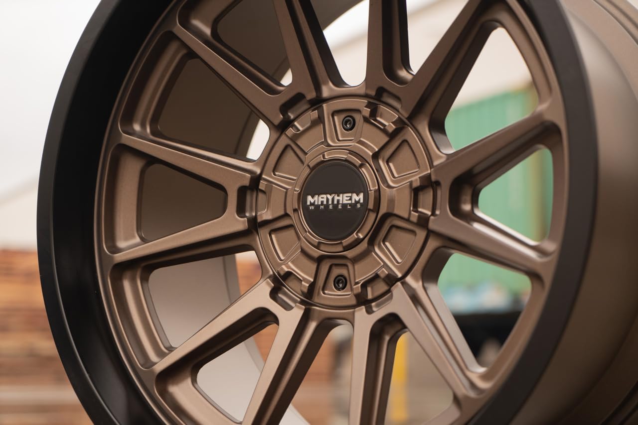 Amazon.com: mayhem INTREPID 8116 SATIN BRONZE 20X9 8-170 0MM 125.2